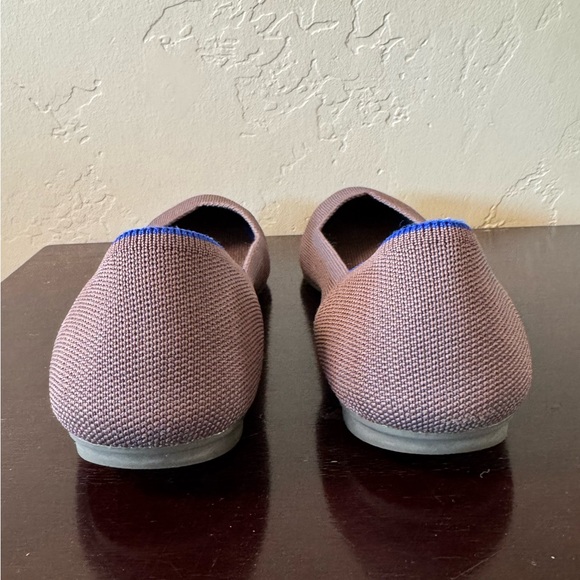 Rothy’s The Flat in Mink Ballet Flats Shoes Retired Mauve Gray Dusty Purple - Picture 4 of 9